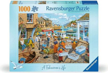 Jigsaw Puzzle Fisherman's Life 1000p - 1000 Pieces Puzzle