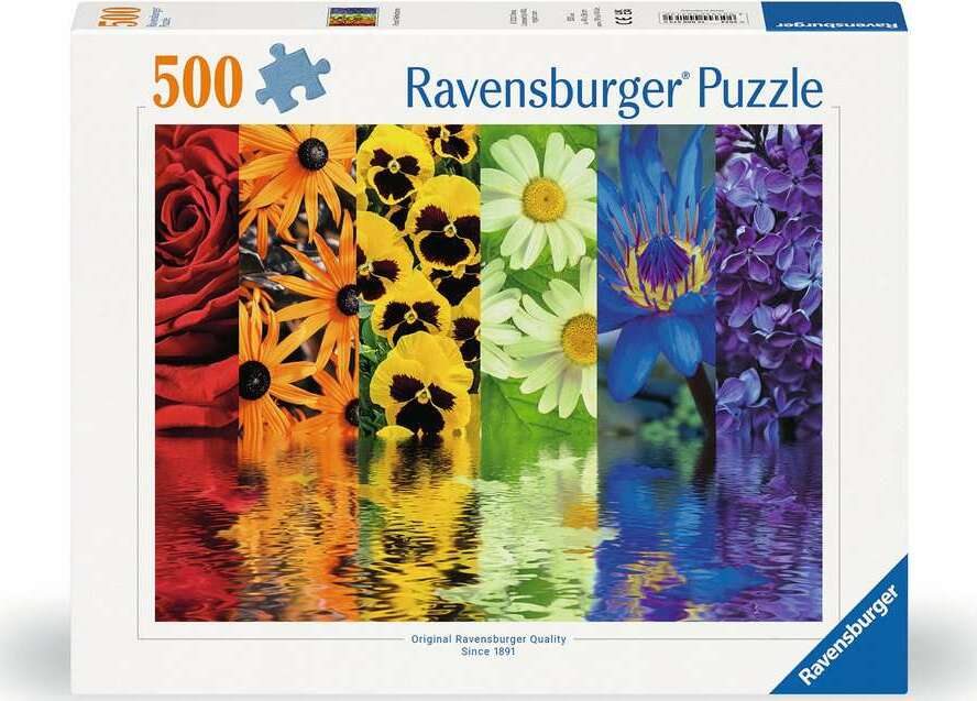 Floral Reflections (500 Piece Puzzle)