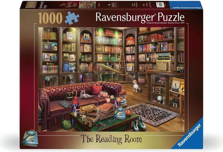 Jigsaw Puzzle The Reading Room 1000p - 1000 Pieces Puzzle
