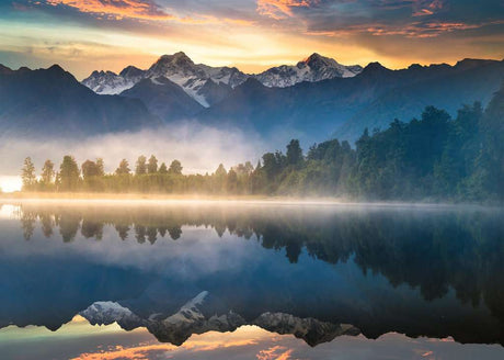 Jigsaw Puzzle SF Matheson Lake Neuseeland 1000 T. - 1000 Pieces Puzzle