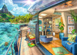 Tropical Island Charter 1000 Piece Puzzle