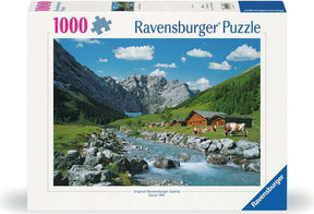 Jigsaw Puzzle Austrian Mountains - 1000 Pieces Puzzle