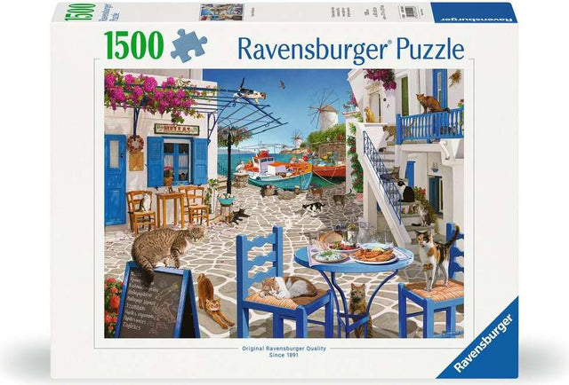 Cats of Mykonos 1500 Pc Puzzle