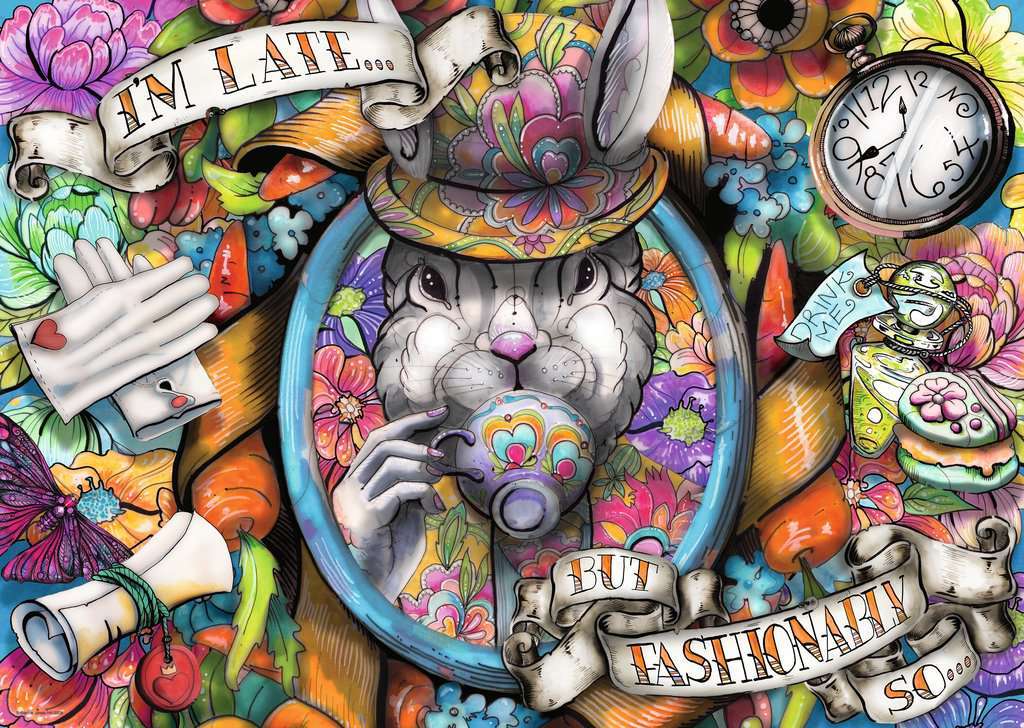 Fashionably Late 1000 Pc Puzzle