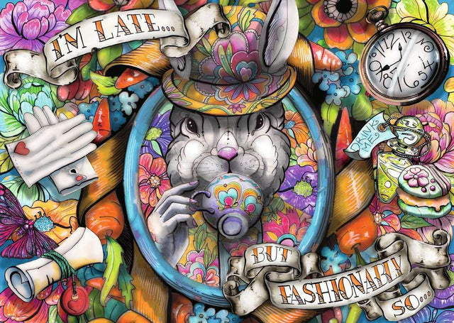 Fashionably Late 1000 Pc Puzzle