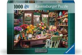 Flower Arranger's Shed 1000 Pc Puzzle
