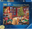 Cozy Christmas Retreat Puzzle (500 Large Pieces pc)