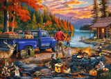 Sunset Lake 300 Pc Puzzle LF