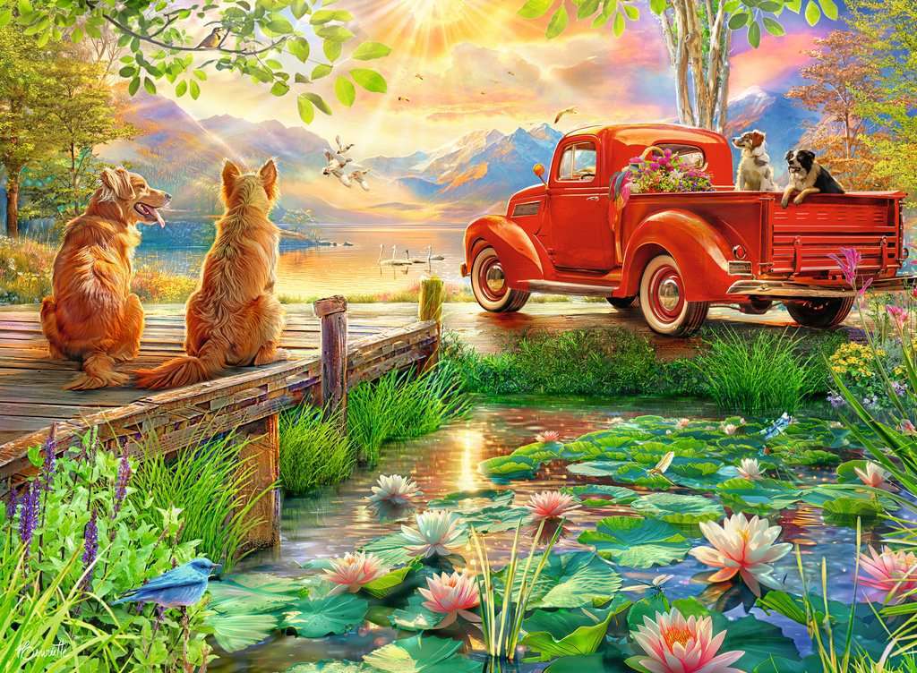 Summer Love 500 Pc Puzzle
