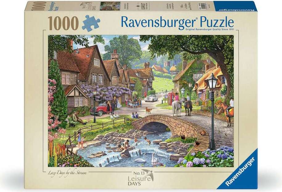 Lazy Days by Steam 1000 Pc Puzzle