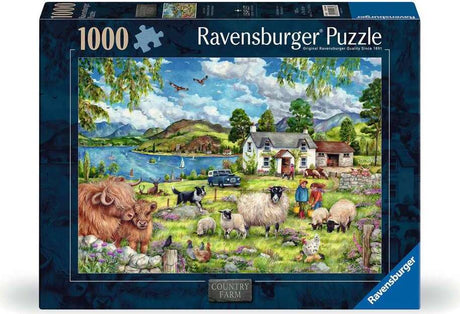 Country Farm 1000 Pc Puzzle