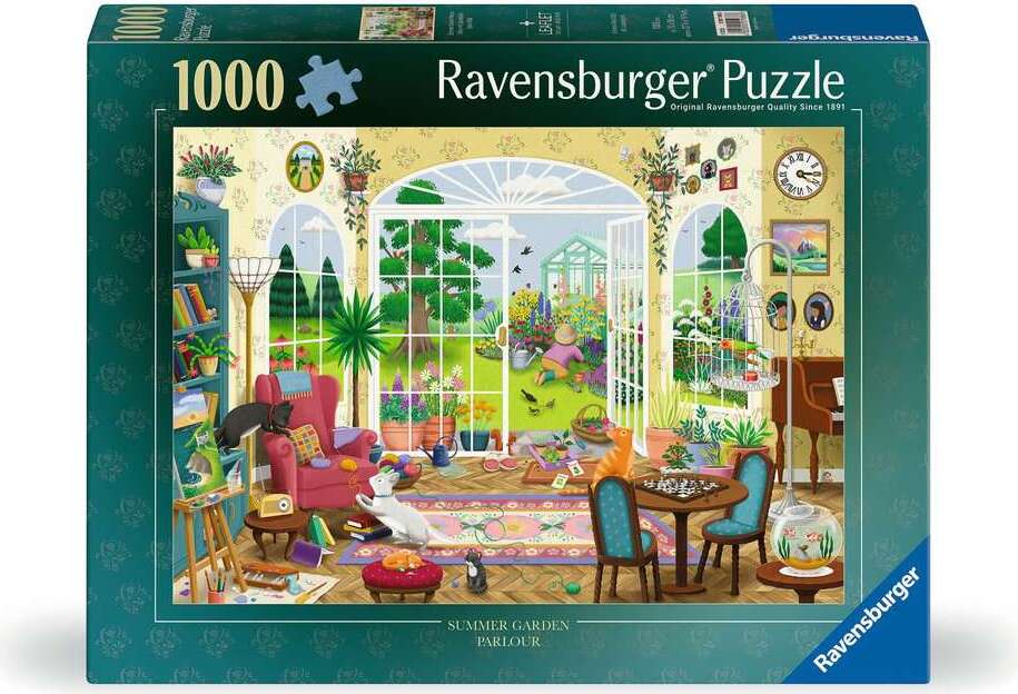 Summer Garden Parlour 1000 Pc Puzzle