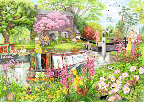 Cosy Cafe No 4: River Café 1000 Pc Puzzle