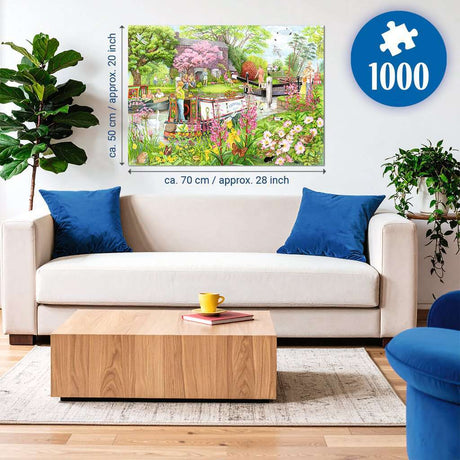 Cosy Cafe No 4: River Café 1000 Pc Puzzle