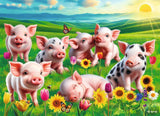 Precious Piglets 60 Pc Puzzle