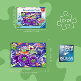 Monster Trucks 2x24pc Puzzles