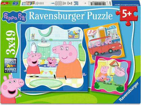 Peppa Pig 3x49 Pc Puzzle
