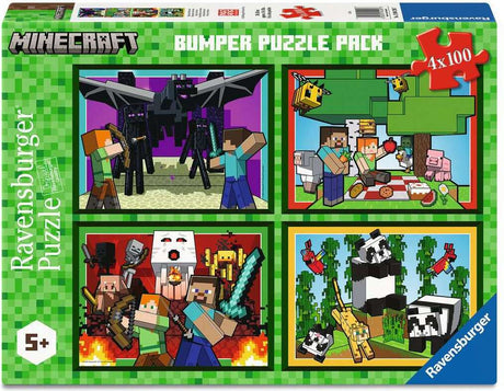 Minecraft 4x100 Pc XXL Puzzle