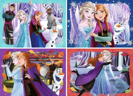 Disney Frozen 4x100 Pc XXL Puzzle