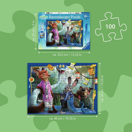 Zootopia 2 100 Pc XXL Puzzle