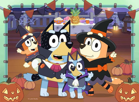 Bluey Halloween 12/16/20/24 Pc Puzzles