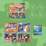 Bluey Halloween 12/16/20/24 Pc Puzzles