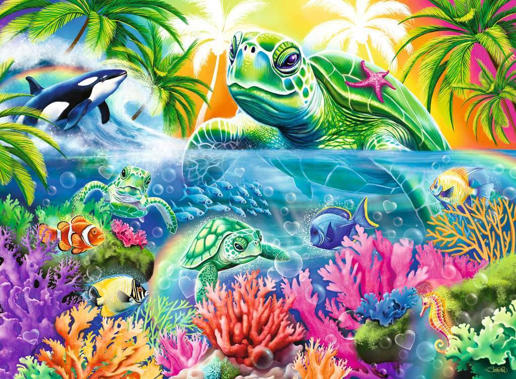 Ocean Treasures 300 pc XXL Puzzle
