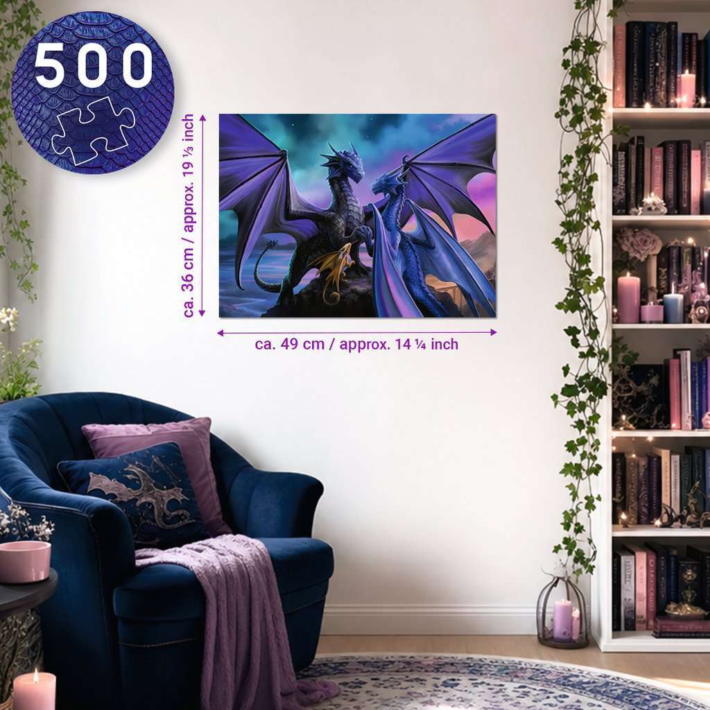 Romantasy Iron Flame 500 Pc Puzzle