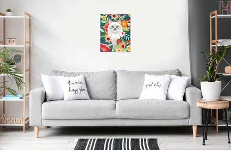 CreArt: Fluffy and Floral 10x12