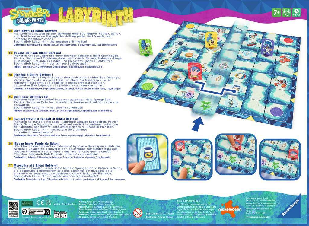 Labyrinth SpongeBob