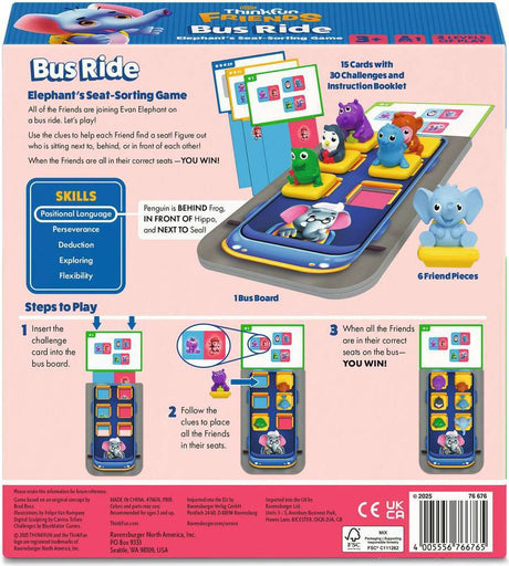 ThinkFun Friends Bus Ride EN