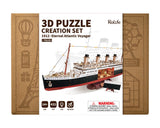 1912 Eternal Atlantic Voyager 3D Puzzle Creation Set
