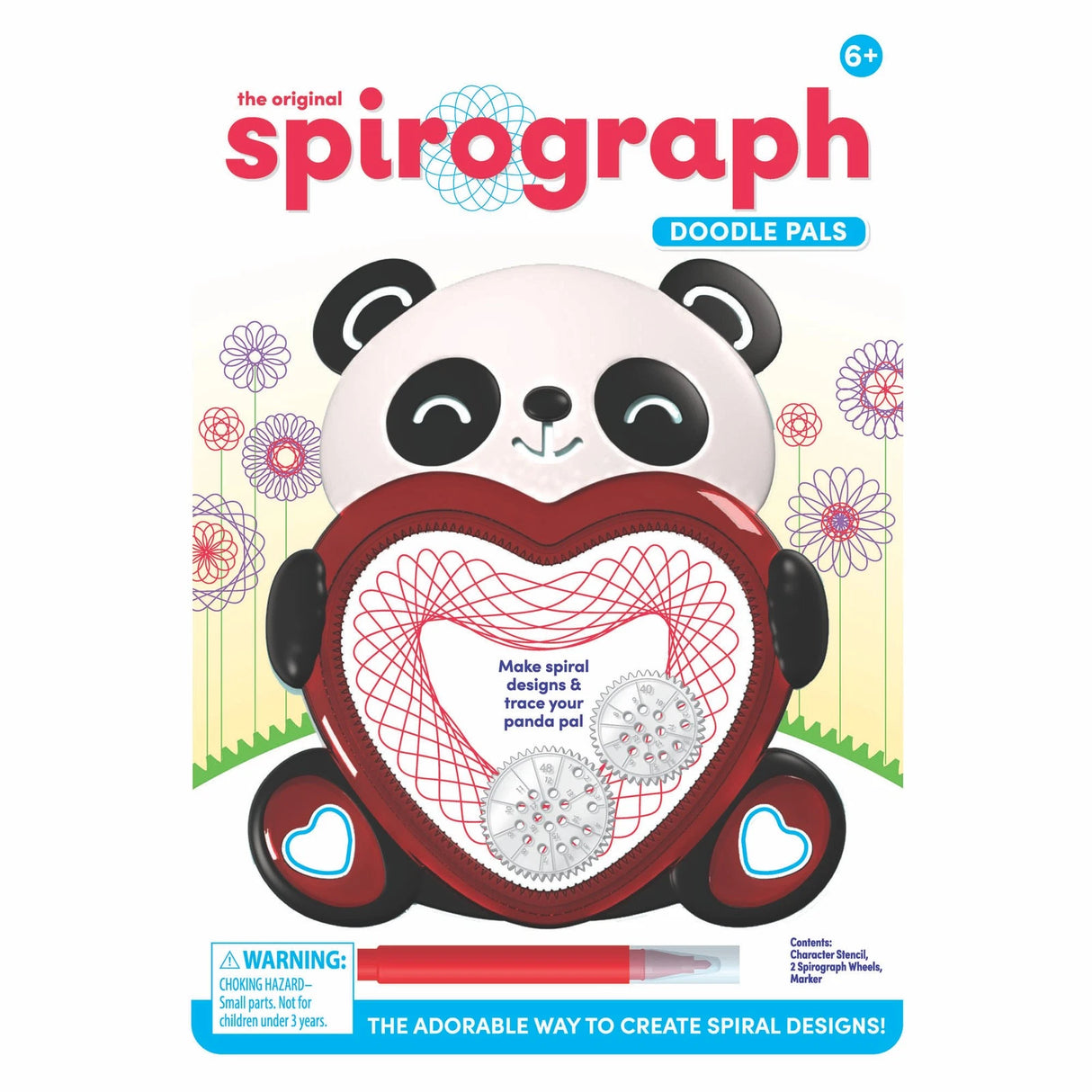 Spirograph Doodle Pals Panda