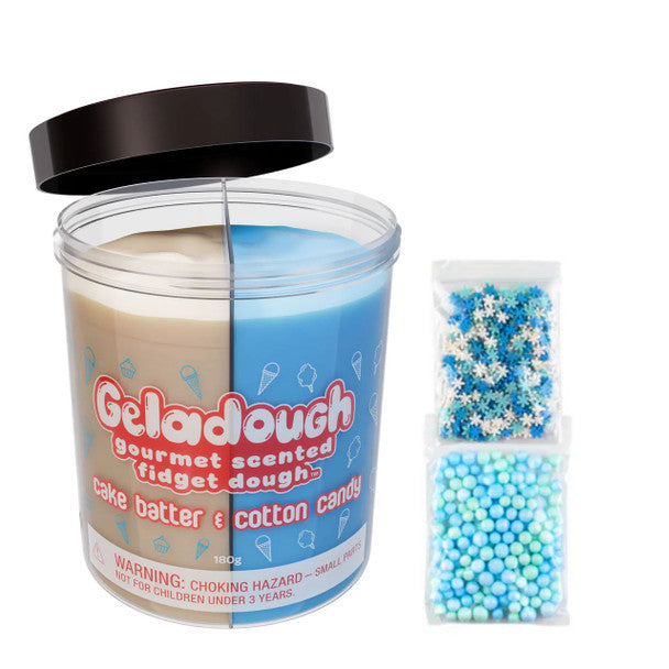 Geladough Cake Batter & Cotton Candy