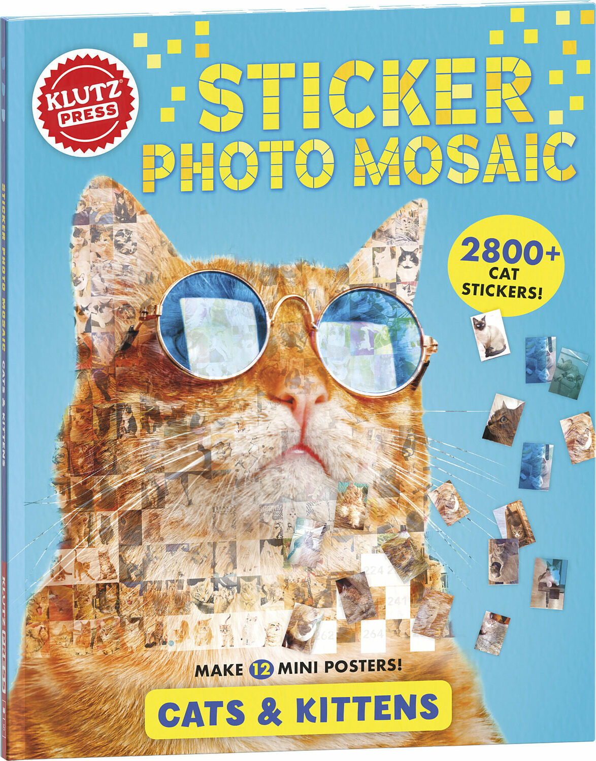 Sticker Photo Mosaic: Cats & Kittens - Toy Box Michigan