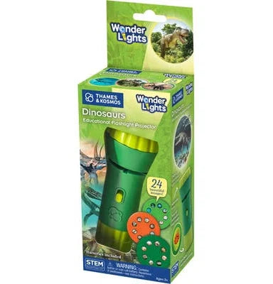Wonder Lights Dinosaurs Educational Flashlight Projector
