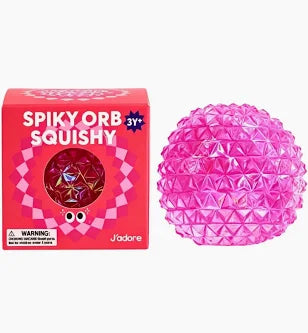 Spiky Orb Squishy Pink