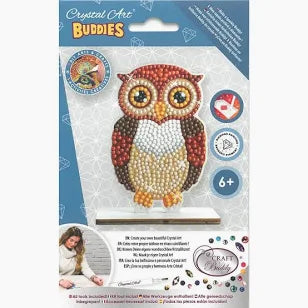 Crystal Art Buddies Woodland Owl
