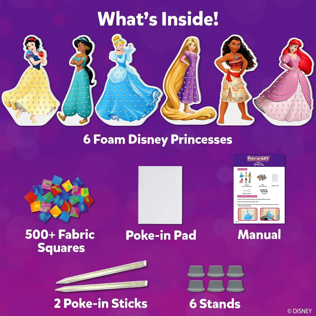 Poke in Art Disney Princesses