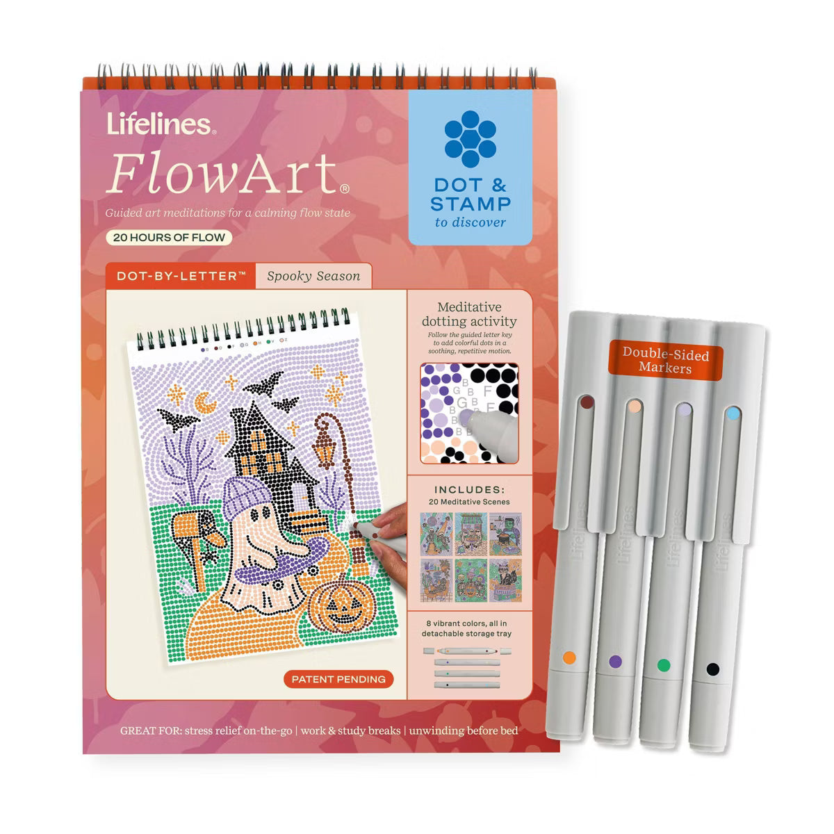 FlowArt Dot by Letter Spooky Season