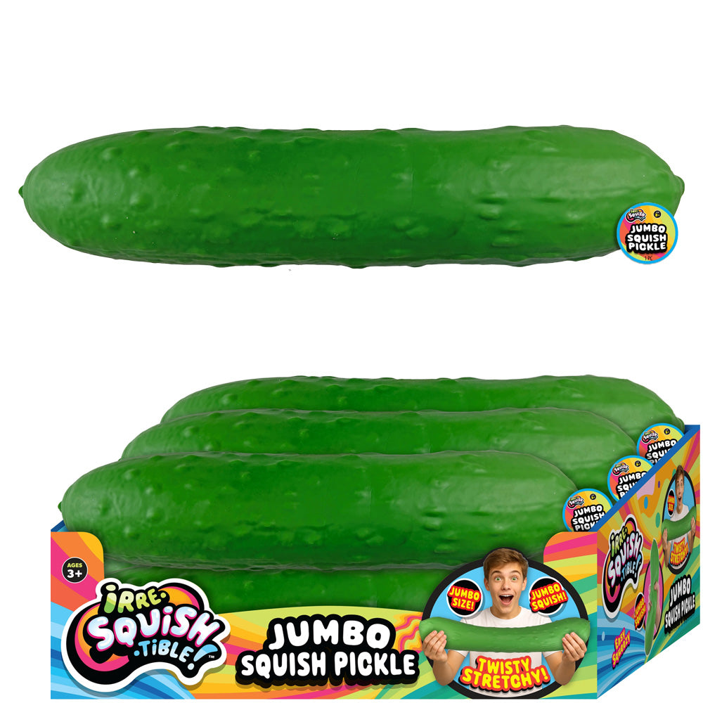 Jumbo Squishy Pickle 14"