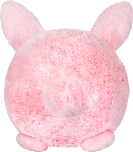 Mini Squishable Fluffy Bunny-Pink