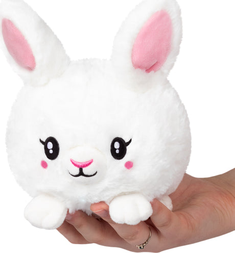 Snugglemi Snackers Fluffy Bunny - White