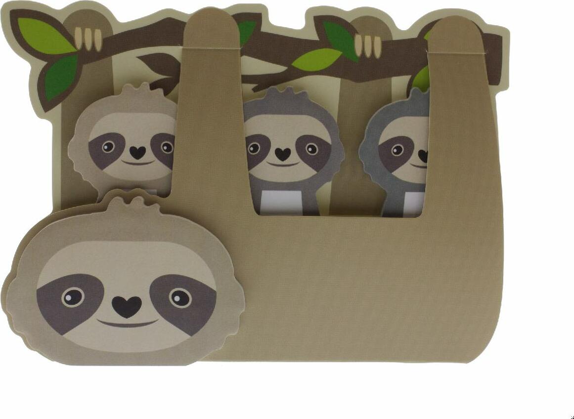 Sloth Sticky Memo Tabs - Toy Box Michigan