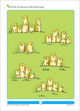 Numbers 1-12 Grades K-1 Workbook