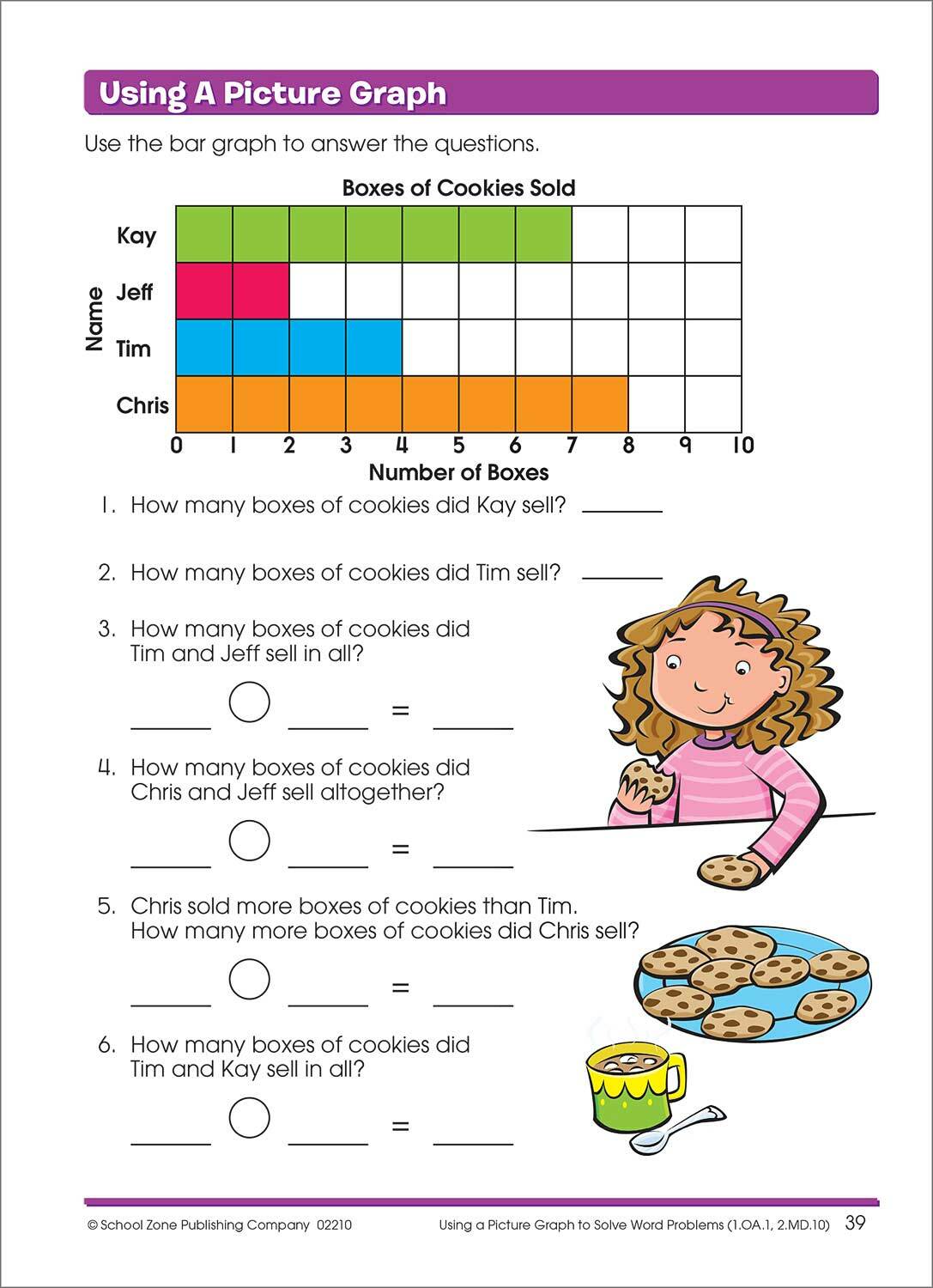 Word Problems Grades 1-2 Workbook