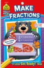 Make Fractions Grades 1-2 Workbook