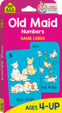 Old Maid Numbers Game Cards