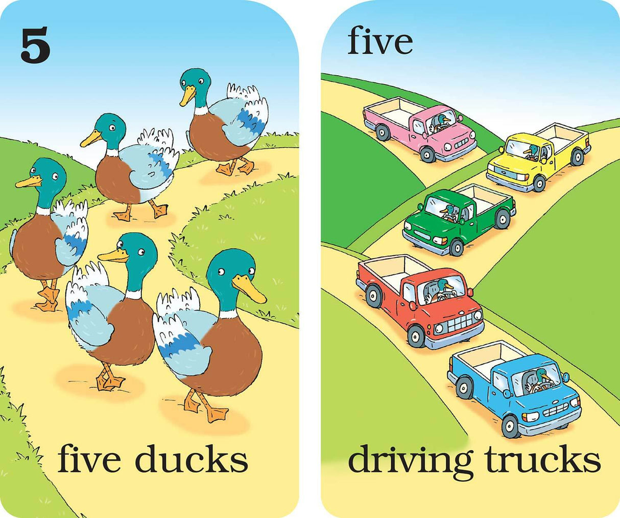 Old Maid Numbers Game Cards