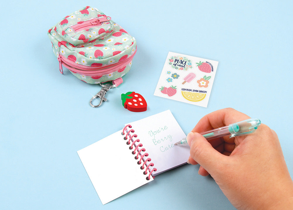 Mini Backpack with Stationery